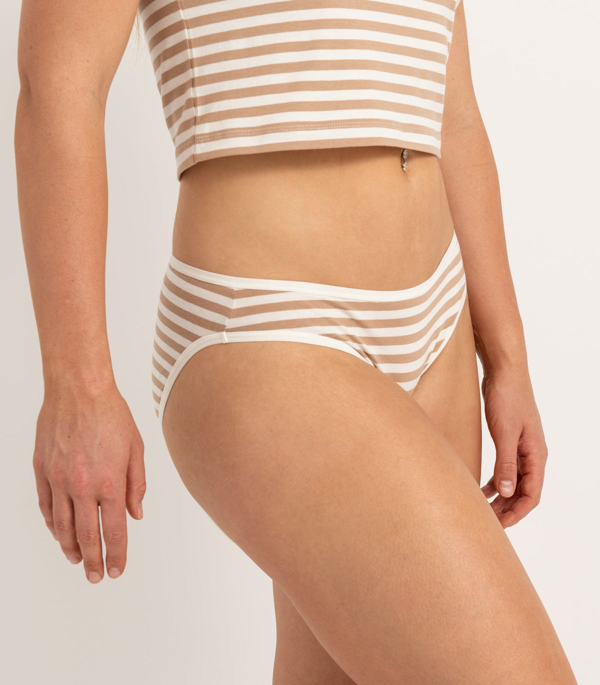 Organic Cotton Bikini - Stripe (2 Pack)
